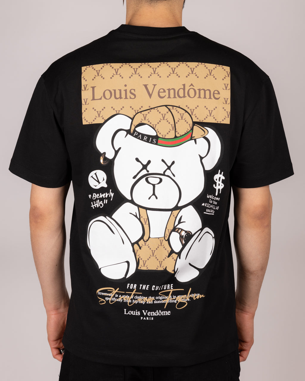 Streetwear Teddy Graphic T-Shirt