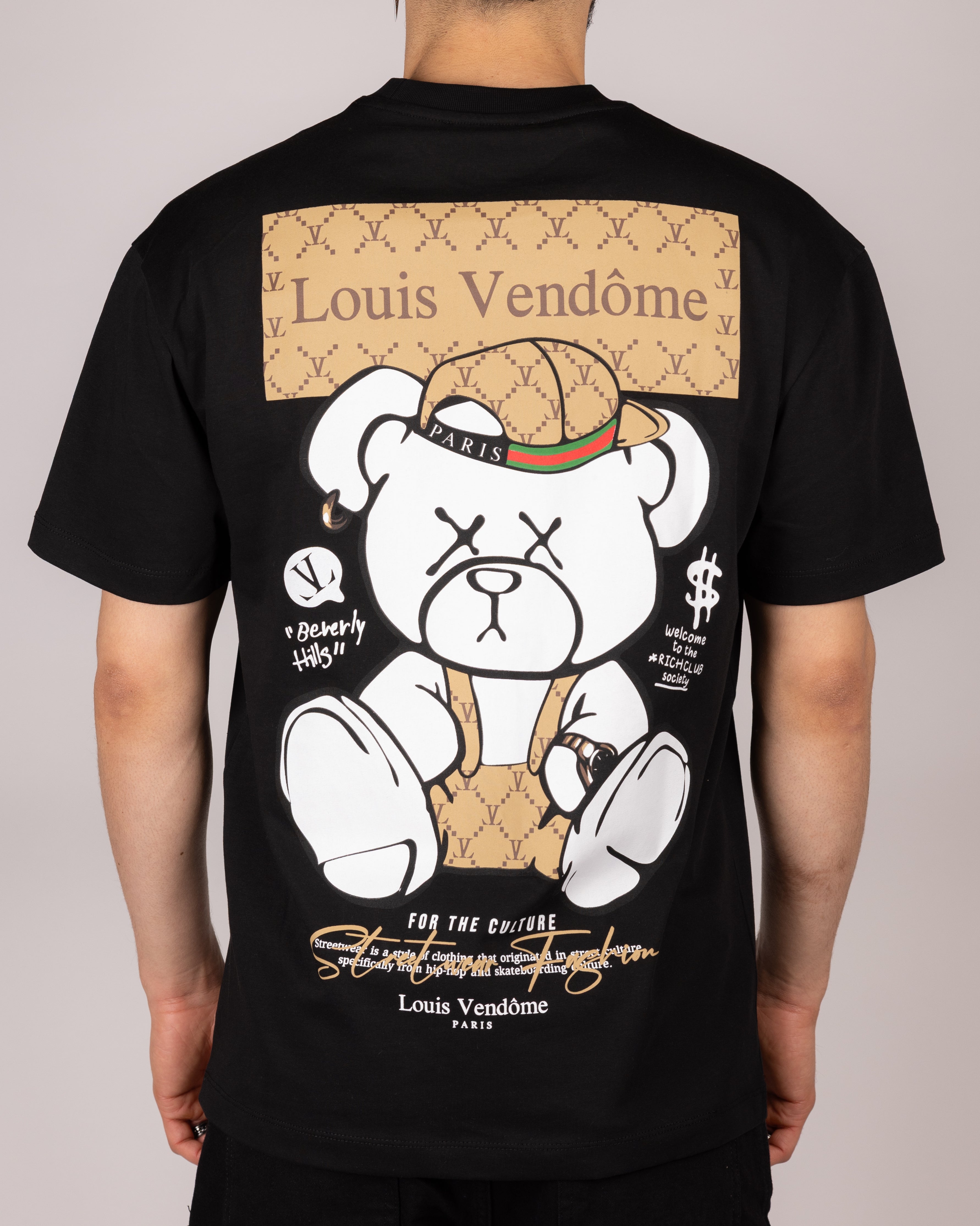 Streetwear Teddy Graphic T-Shirt