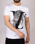 Leopard Luxe Diamante T-Shirt