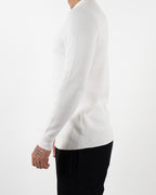 Minimal Zip-Collar Knit Polo