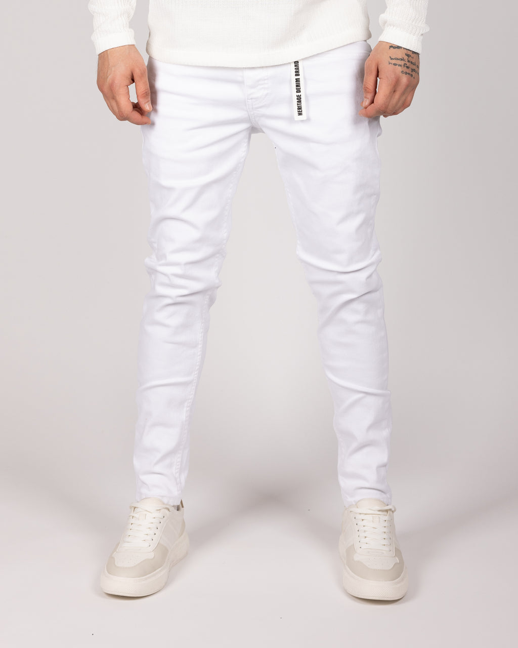 White Skinny Fit Jeans