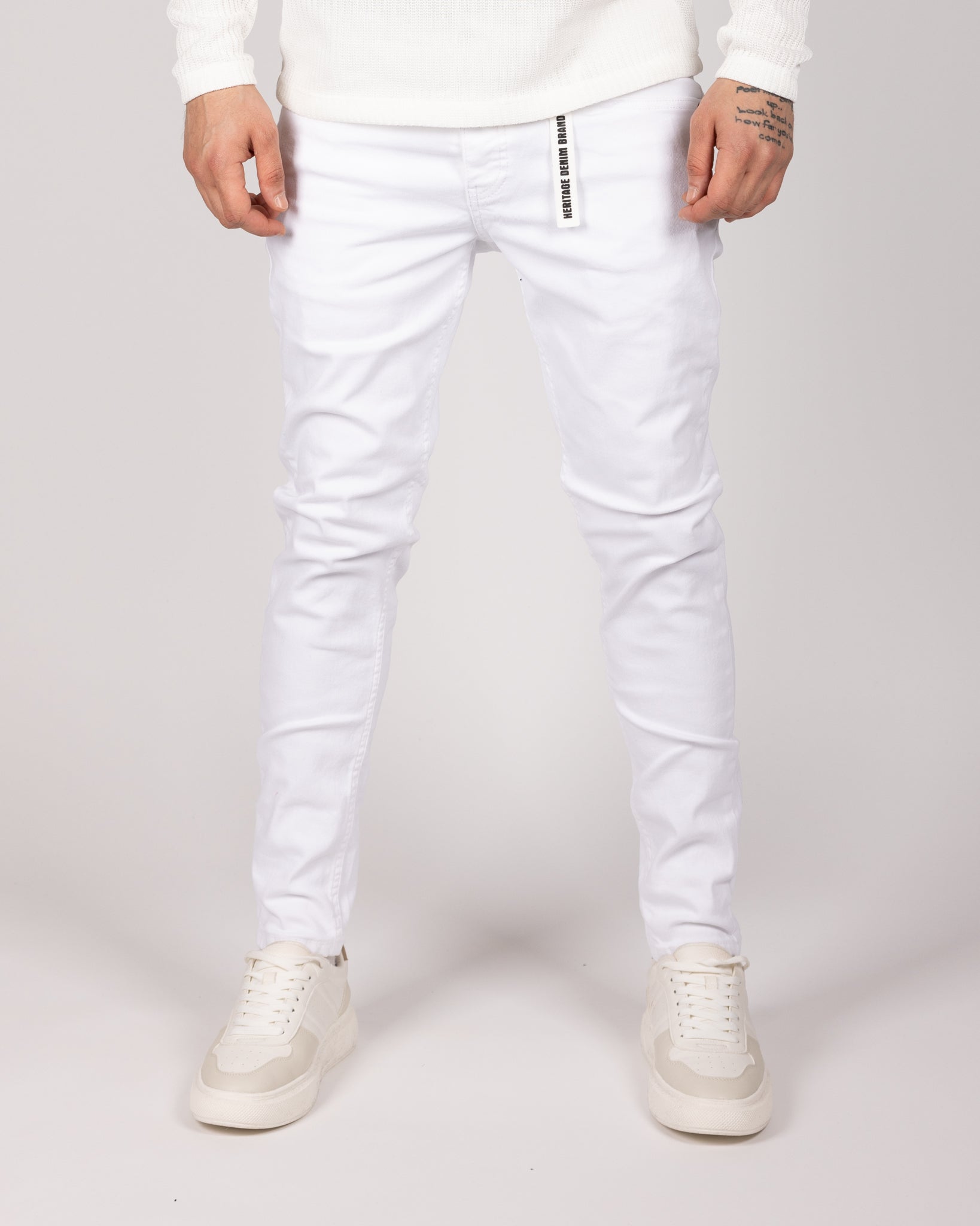 White Skinny Fit Jeans