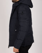 Hooded Puffer Jacket Navy