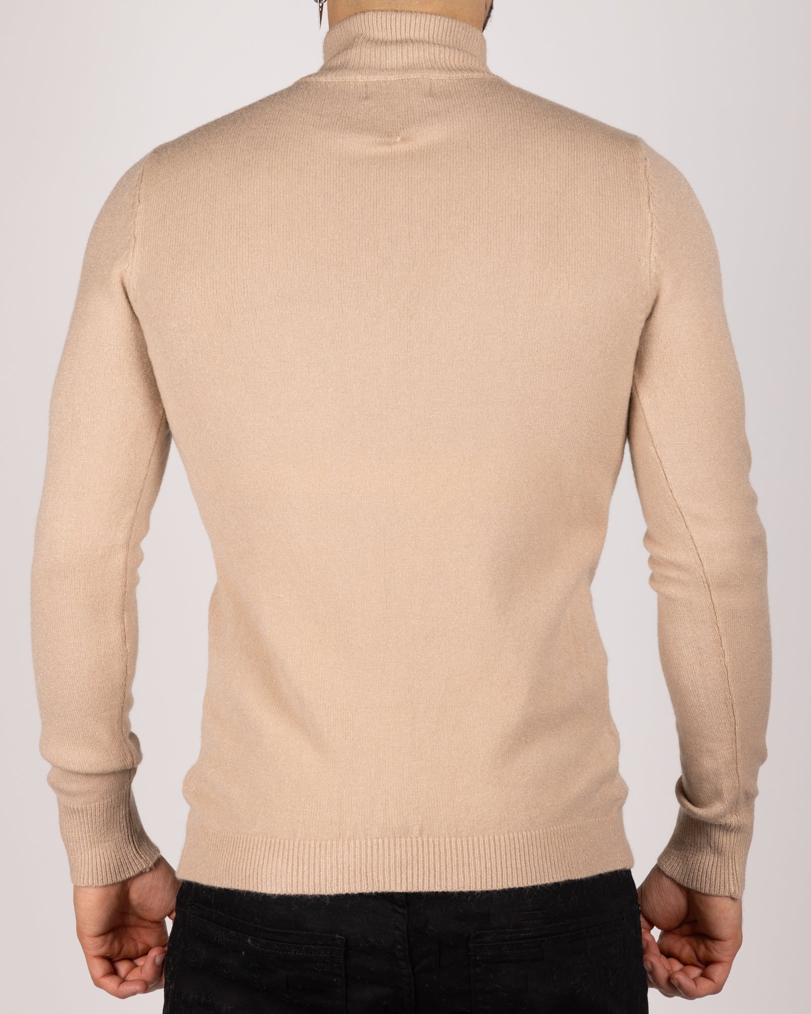 Half Zip Sweater Beige