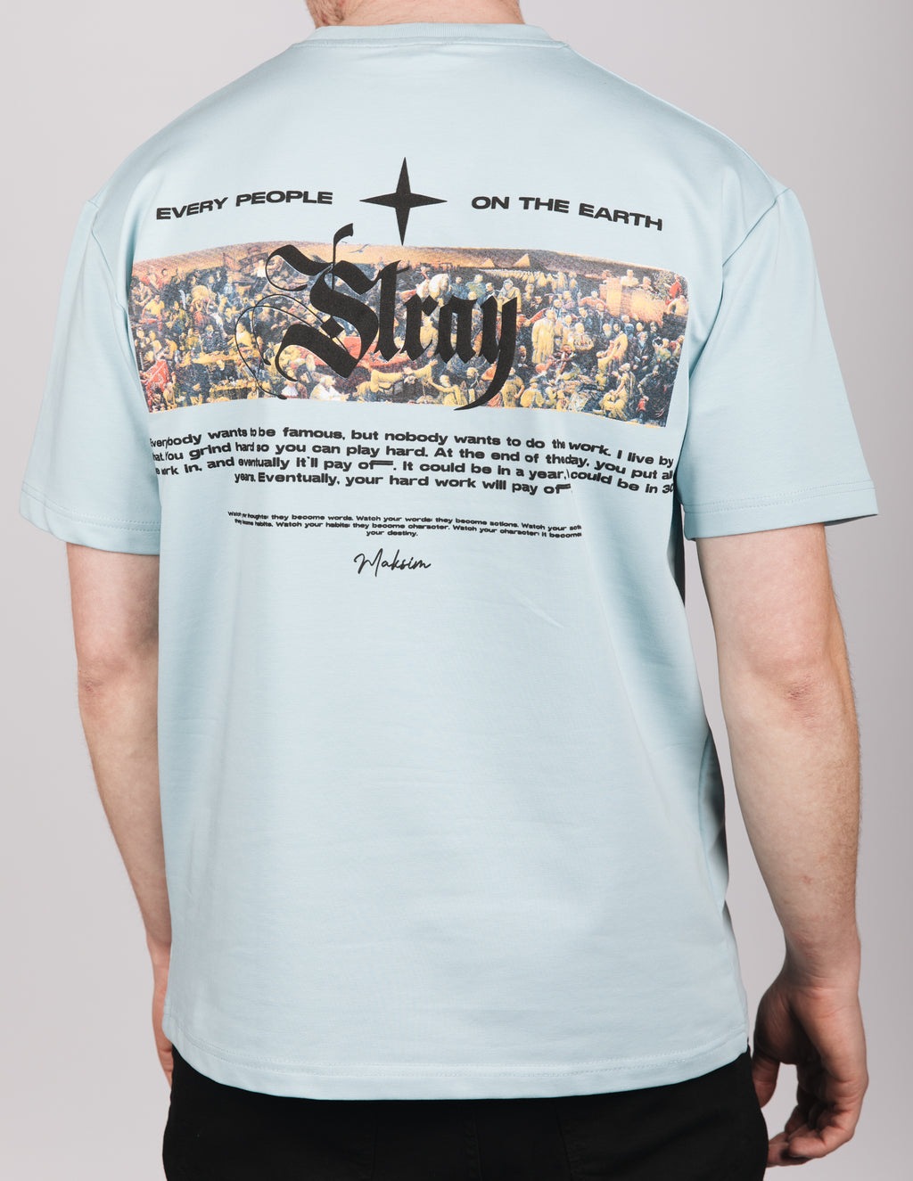 Ice Blue Stray T-Shirt
