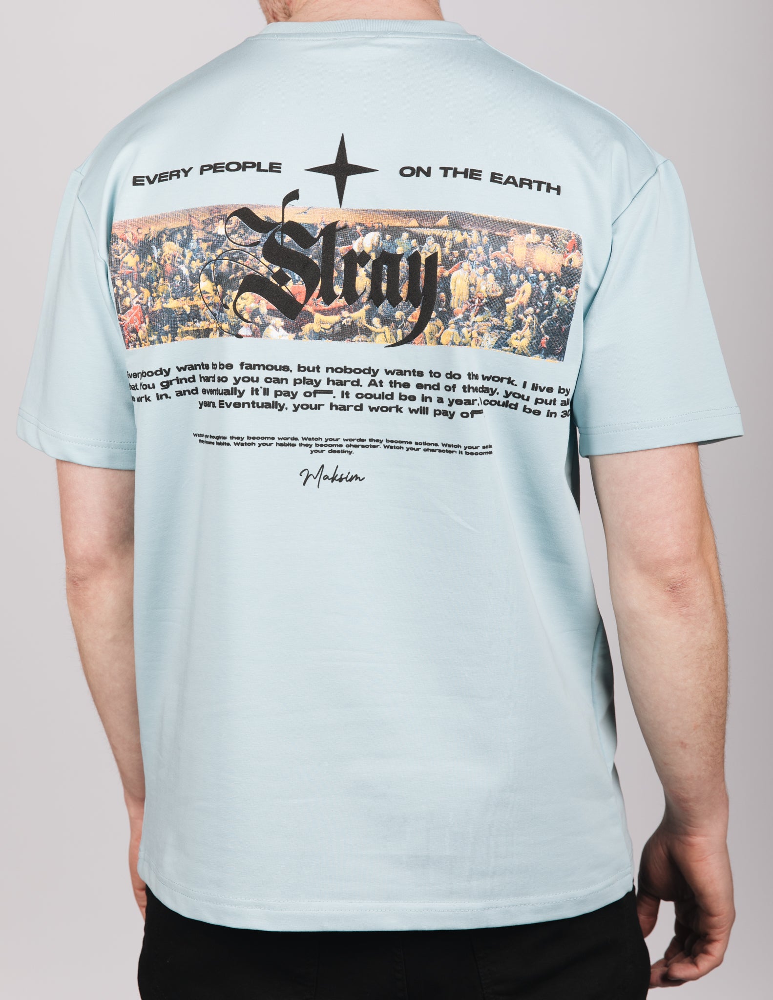 Ice Blue Stray T-Shirt