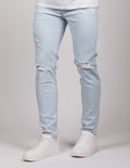 Light Blue Ripped Jeans