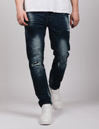 ERALDO Rip & Repair Jeans Blue