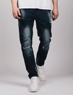 Eraldo Rip & Repair Jeans Blue