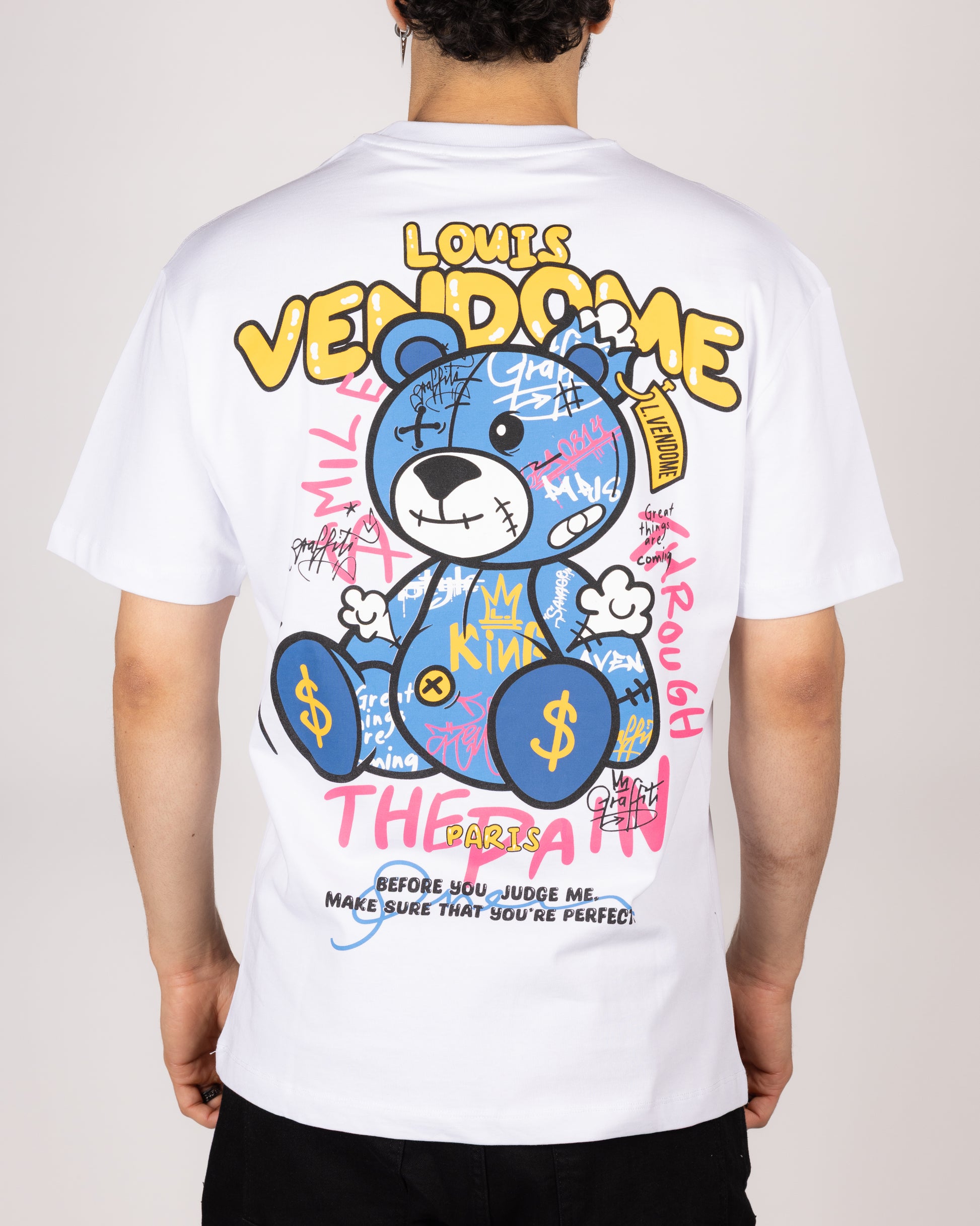 Smile Through The Pain Graffiti T-Shirt