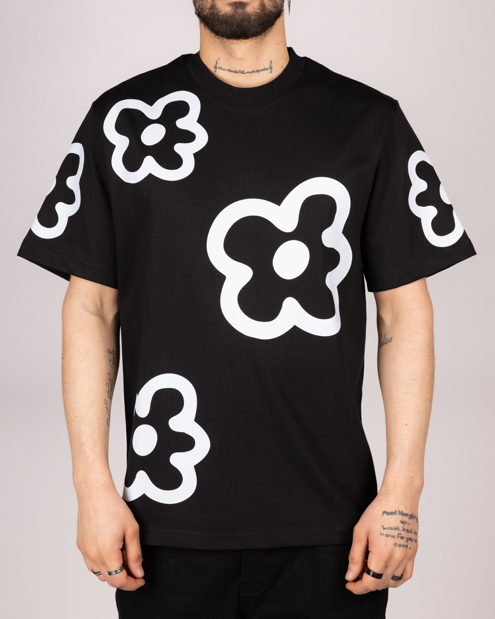 Flower Pattern T-Shirt
