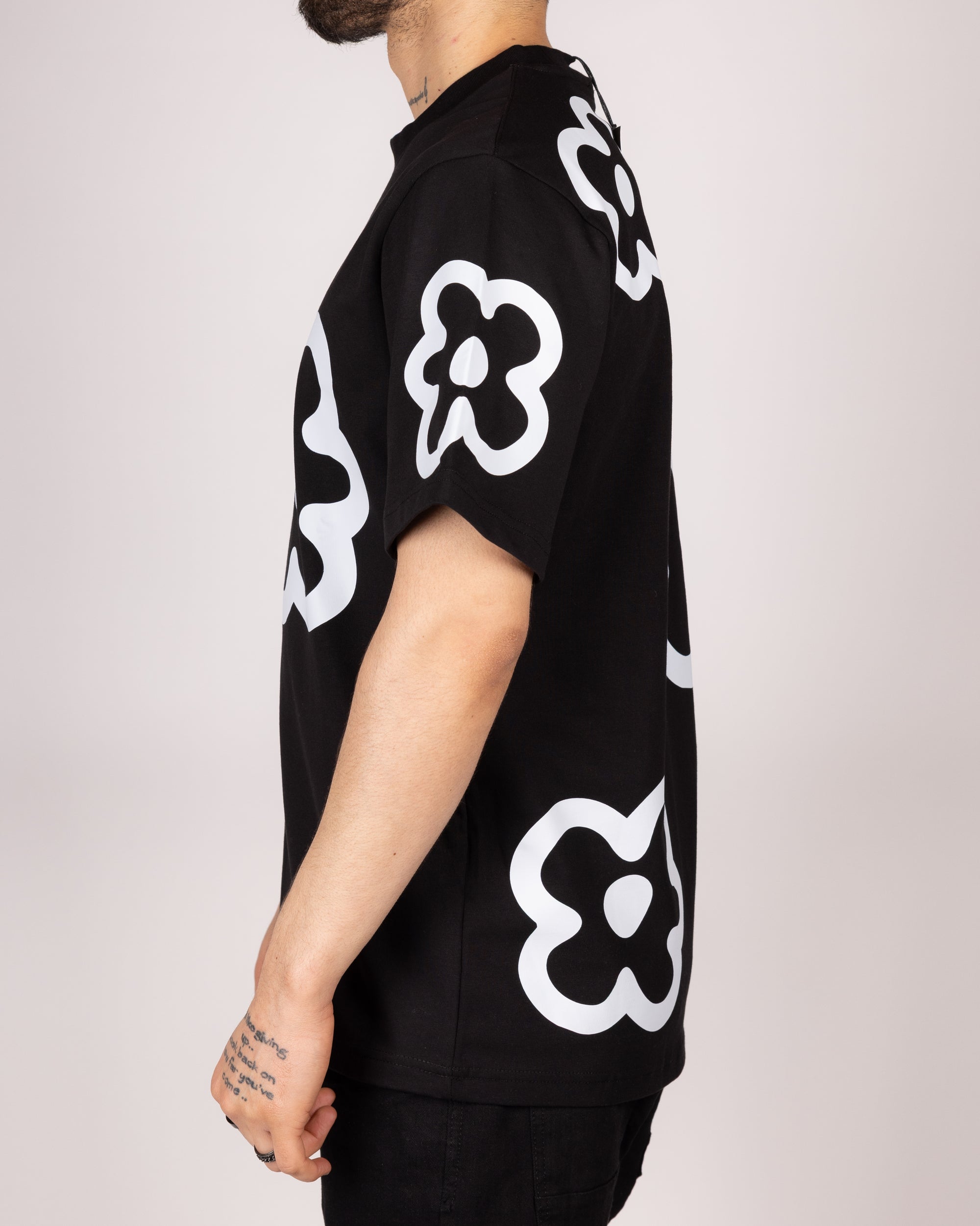 Flower Pattern T-Shirt