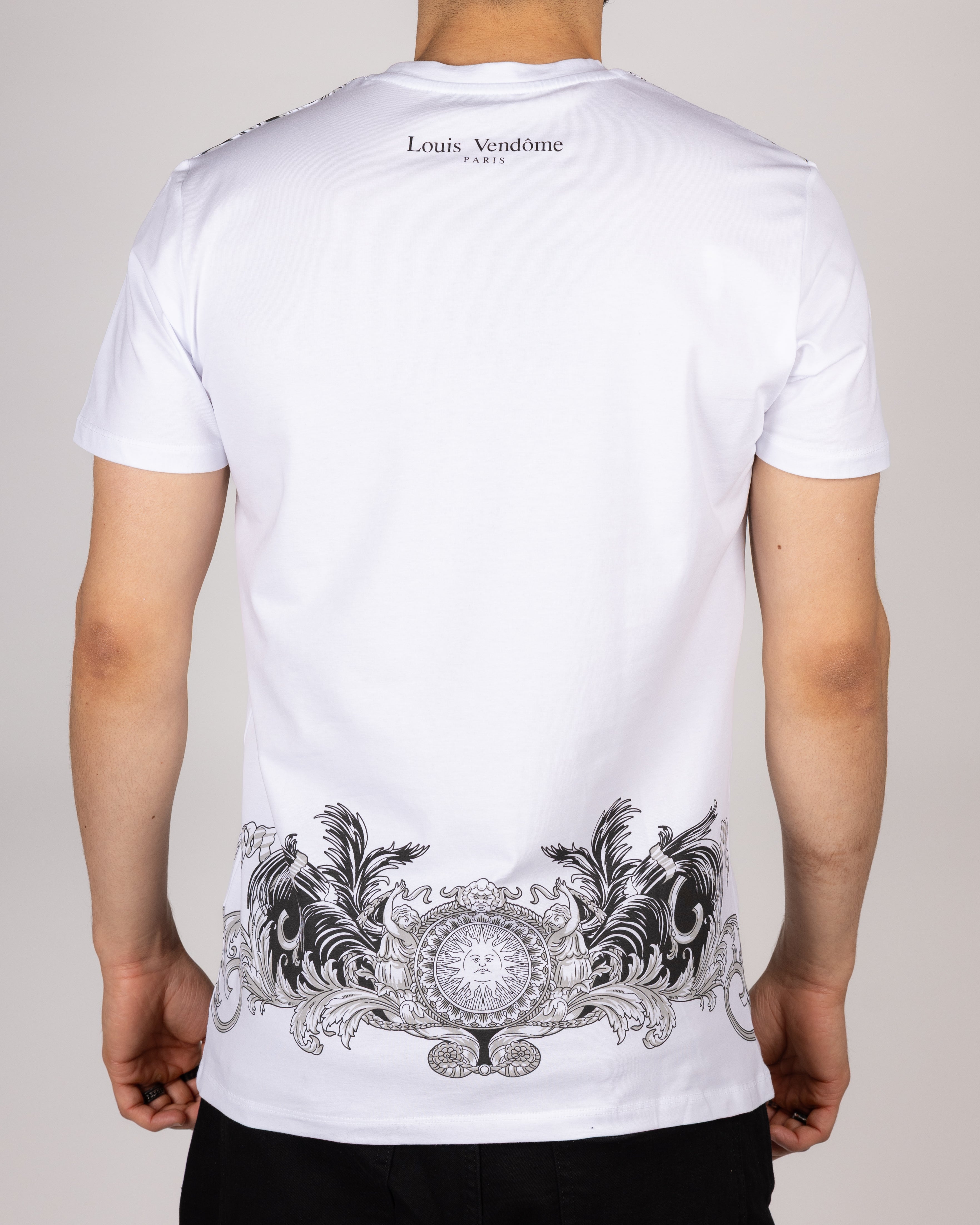 Baroque Crest Diamante T-Shirt