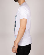 Diamante Venom Skull Serpent T-Shirt