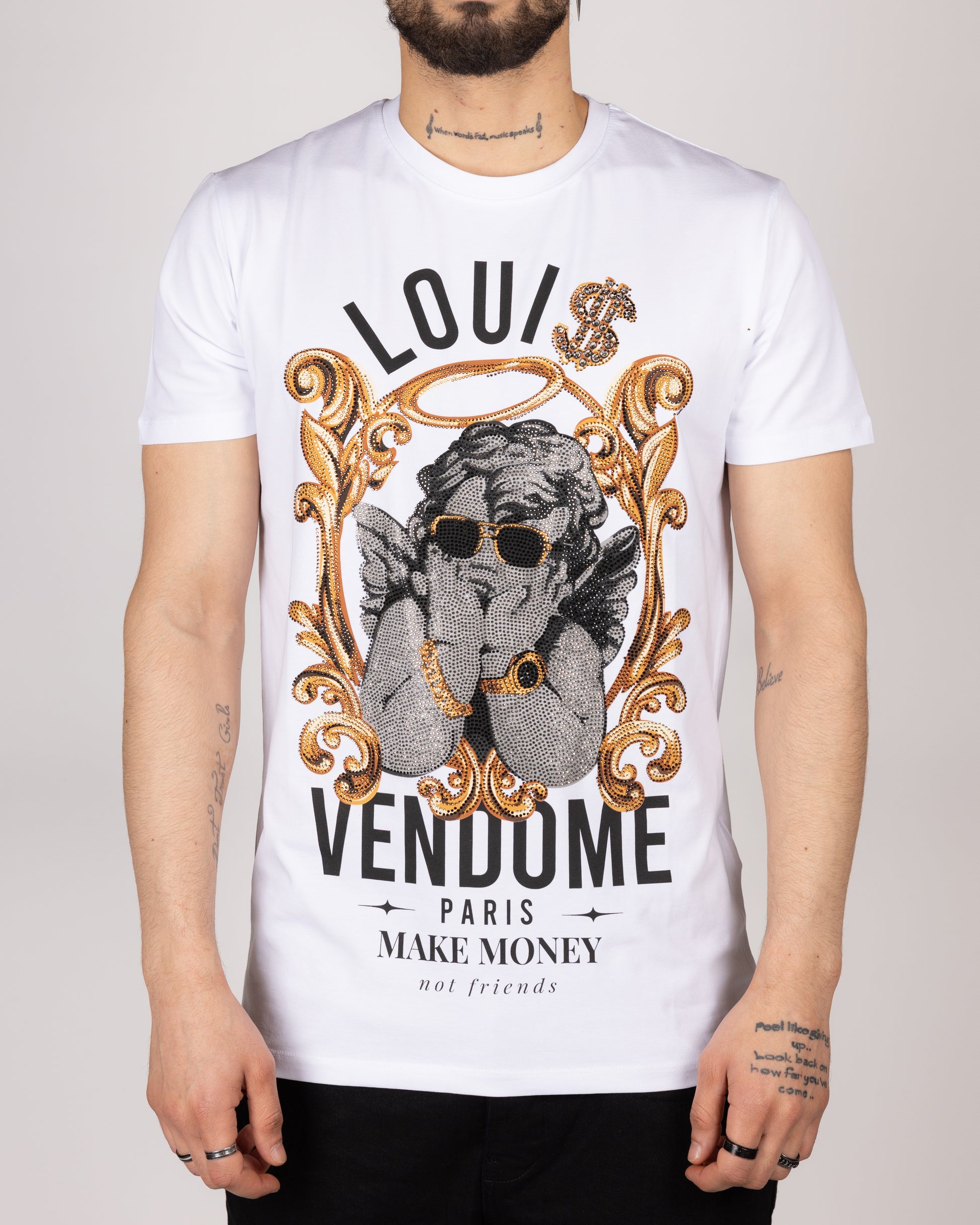 Halo Hustle Diamante T-Shirt