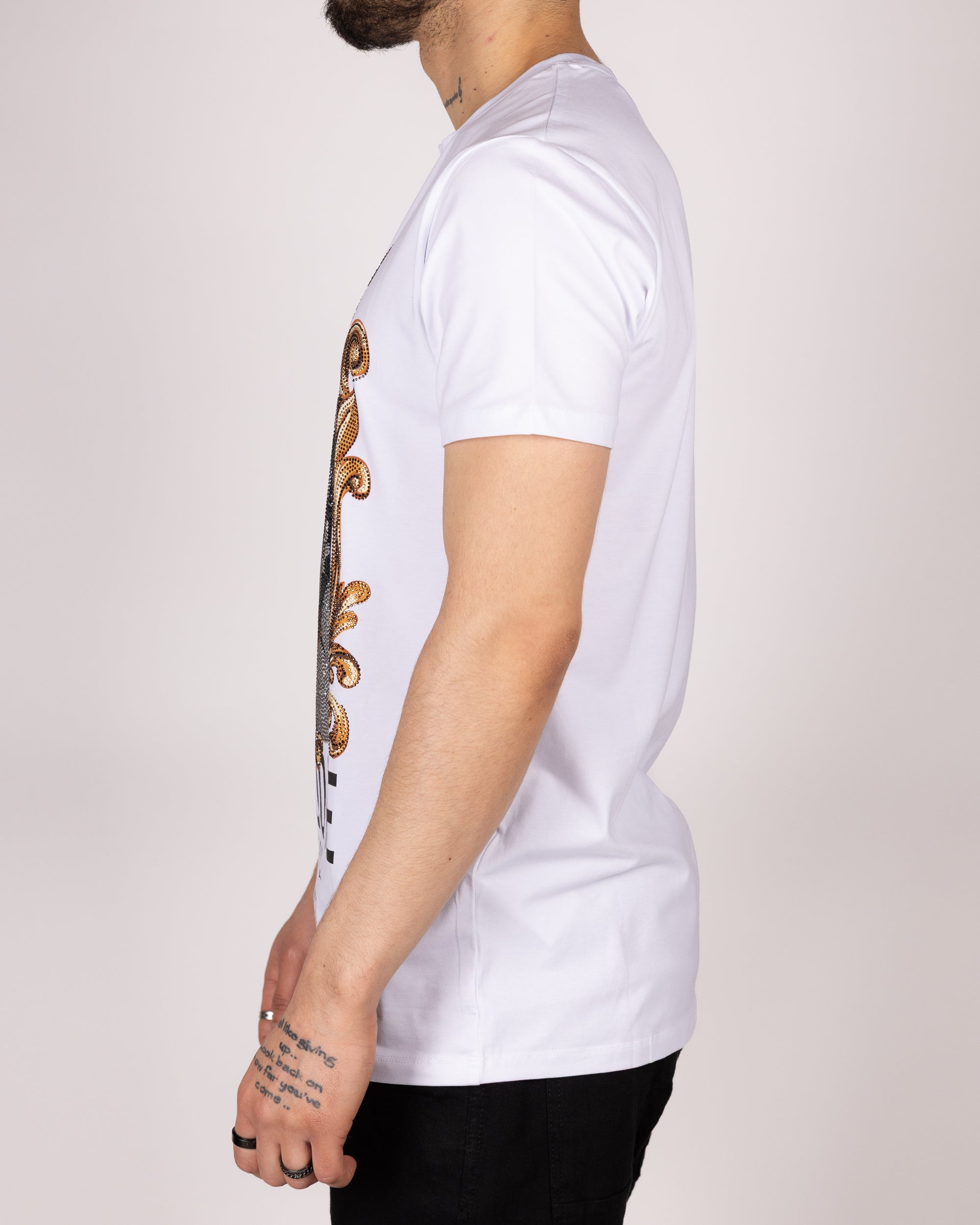 Halo Hustle Diamante T-Shirt