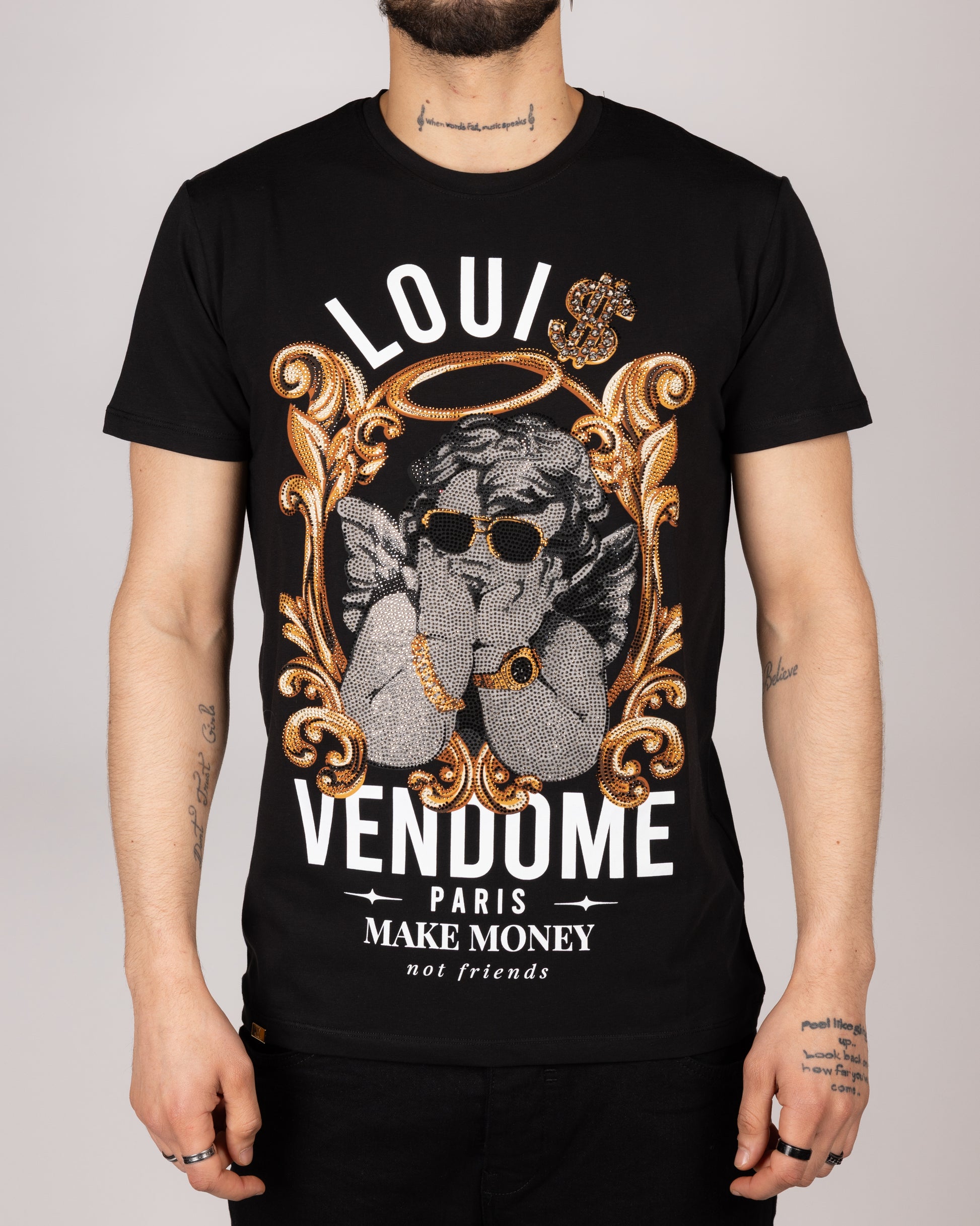 Halo Hustle Diamante T-Shirt