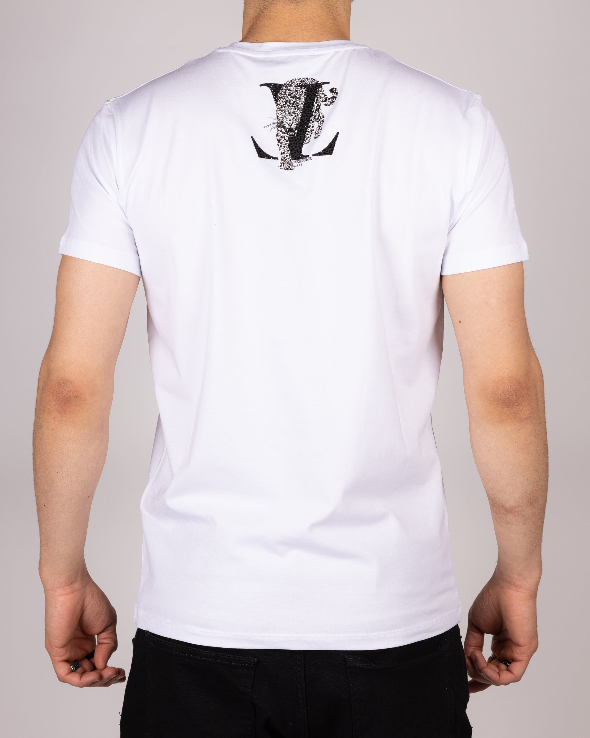 Leopard Luxe Diamante T-Shirt