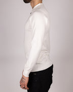 Quarter Zip Long Sleeve Polo Sweater