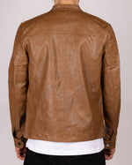 Vintage Faux Leather Biker Jacket