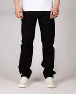 Classic Black Straight Leg Jeans