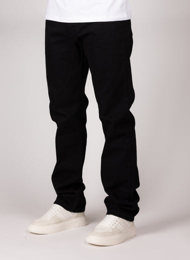 Classic Black Straight Leg Jeans