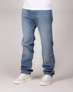 Classic Blue Straight Leg Jeans