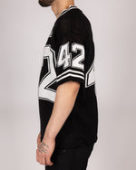 Knitted Oversized Jersey T-Shirt