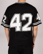 Knitted Oversized Jersey T-Shirt
