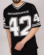 Knitted Oversized Jersey T-Shirt