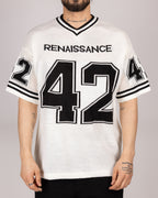 Knitted Oversized Jersey T-Shirt