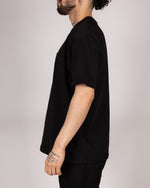 Embossed "PEACE" T-shirt