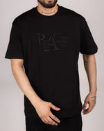 Embossed "PEACE" T-shirt