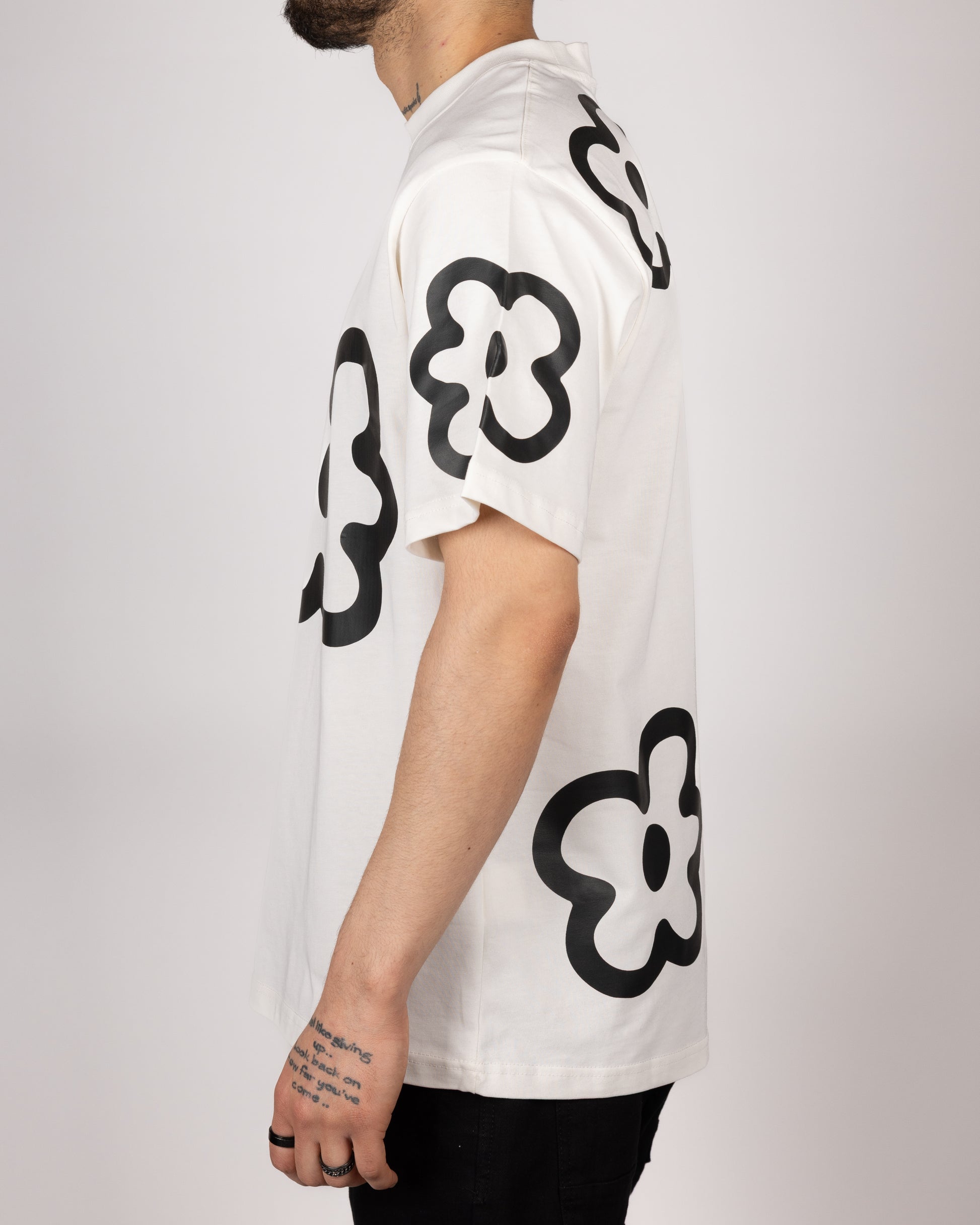 Flower Pattern T-Shirt