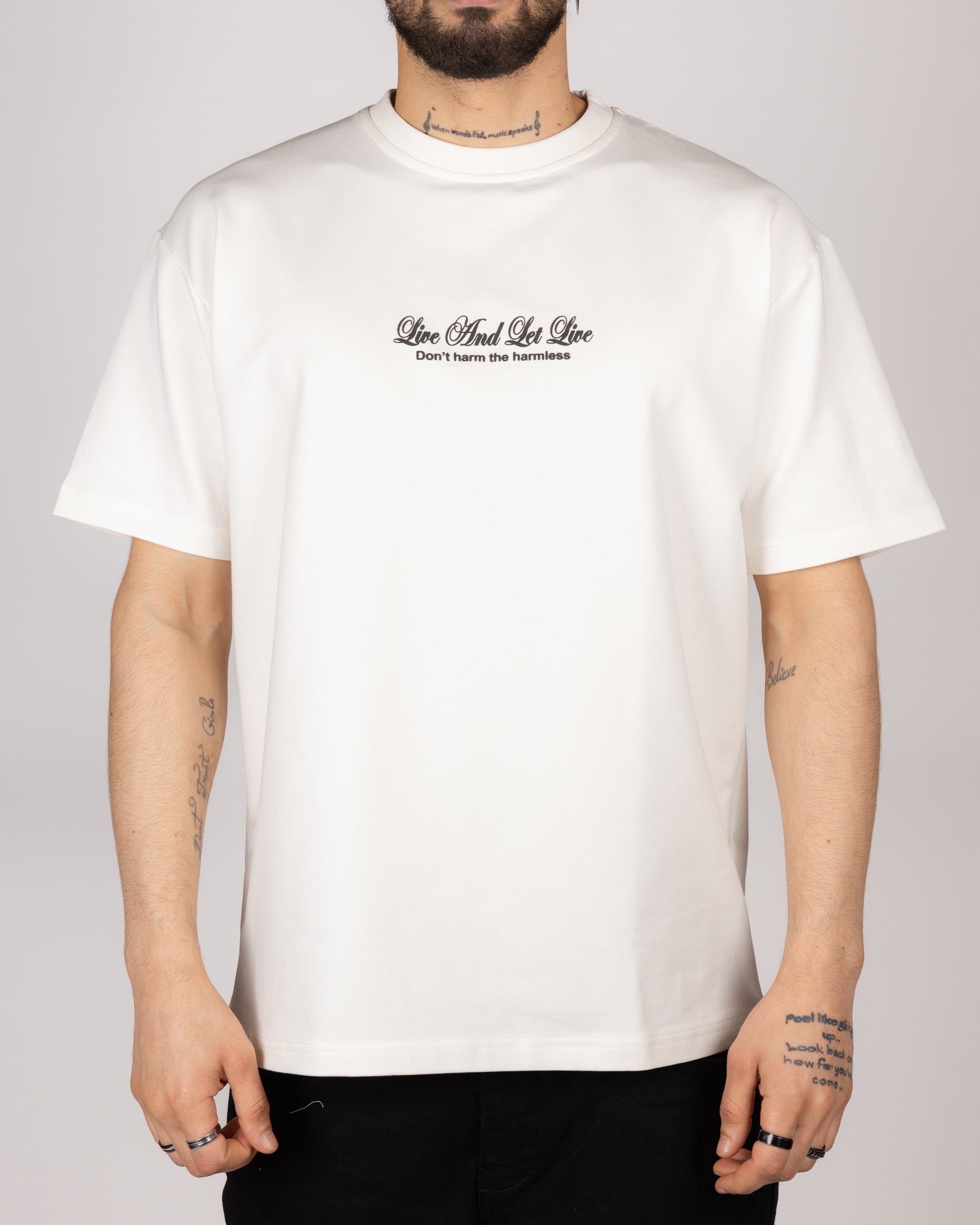 Live And Let Live Pixel T-Shirt
