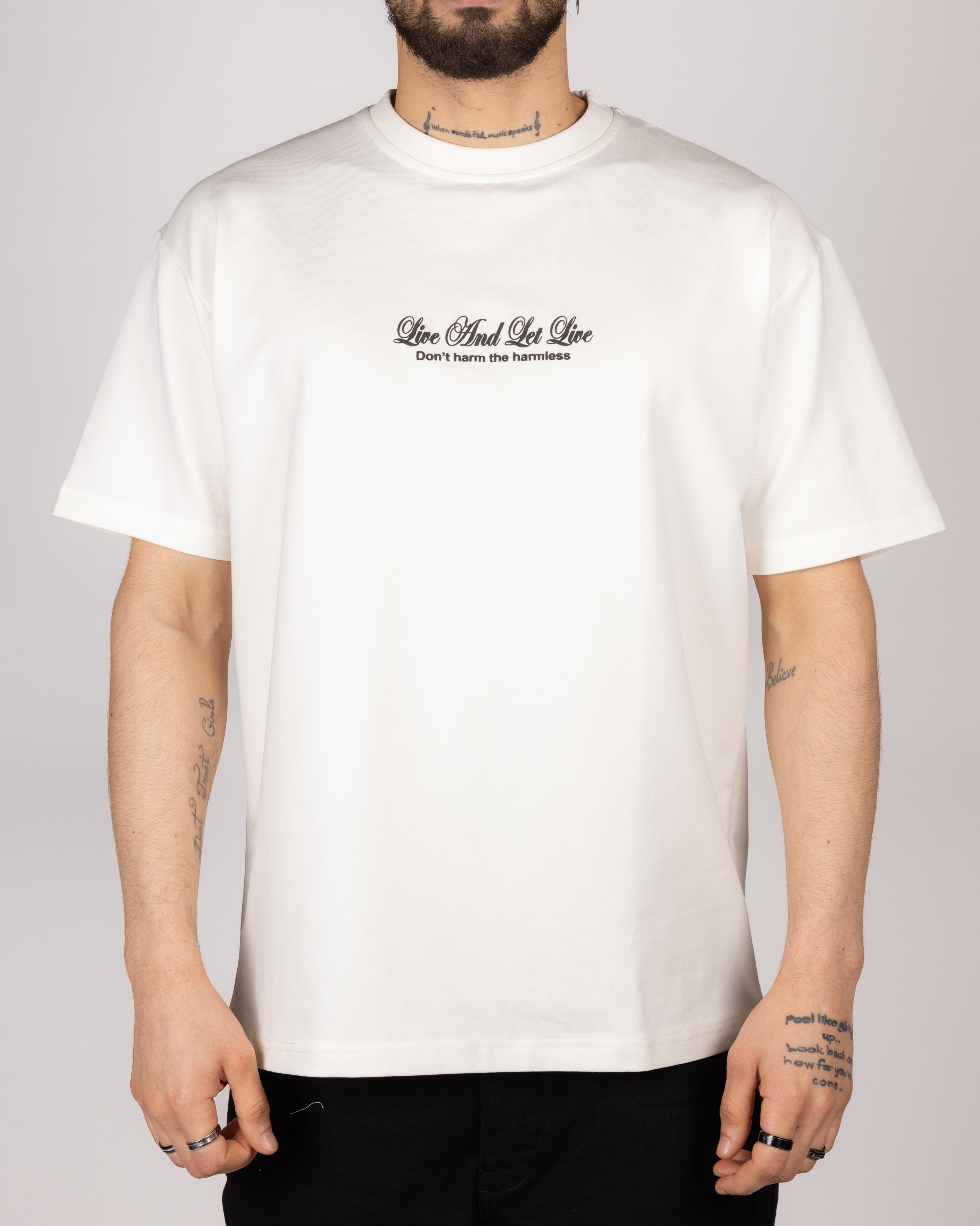 Live And Let Live Pixel T-Shirt
