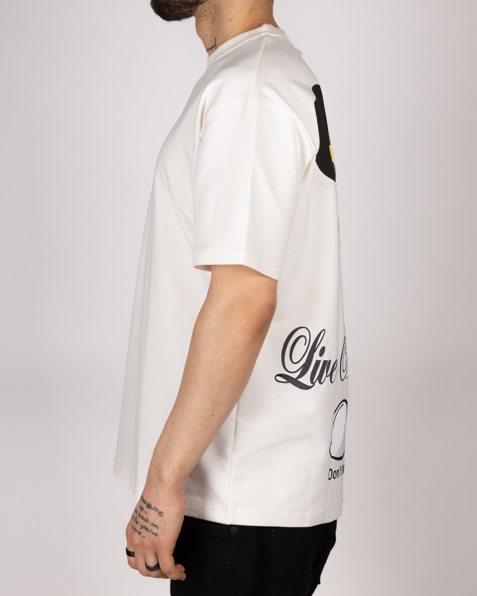 Live And Let Live Pixel T-Shirt