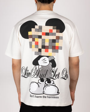 Live And Let Live Pixel T-Shirt