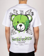 LV Limited Edition Green Teddy Print T-Shirt
