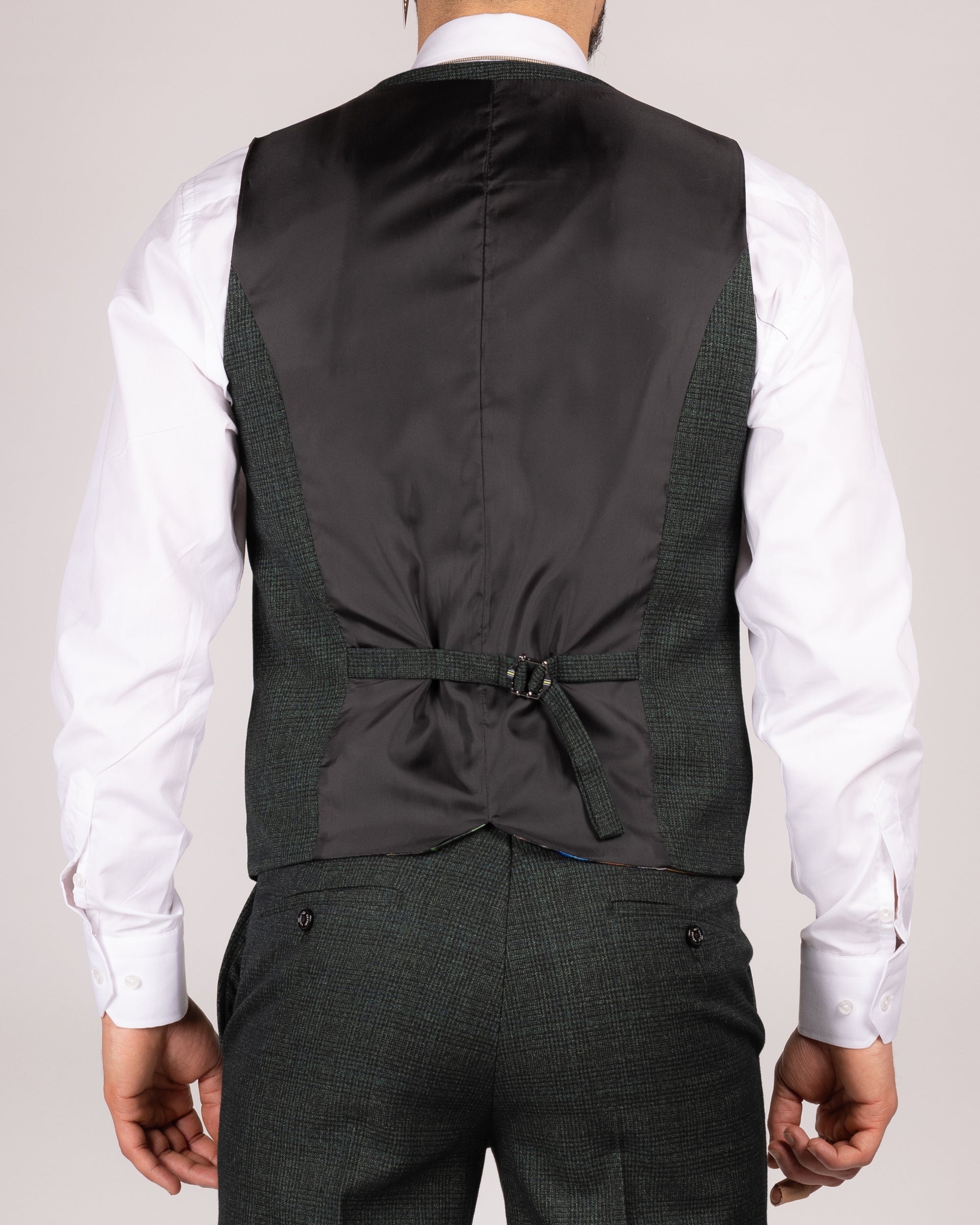 Caridi - Olive Slim Fit Waistcoat