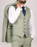 Caridi - Sage Slim Fit Waistcoat