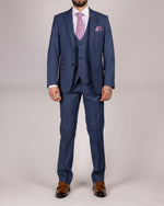 Ashley - Navy Blue Trousers
