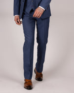 Ashley - Navy Blue Trousers