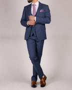 Ashley - Navy Blue Trousers