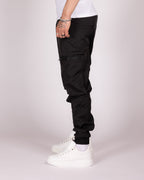 Slim Fit Zip Pocket Cargo Joggers