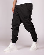 Slim Fit Zip Pocket Cargo Joggers