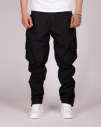 Relaxed Fit Cargo Pants with Zip Ankles