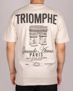Arc de Triomphe Back Print Graphic T-Shirt