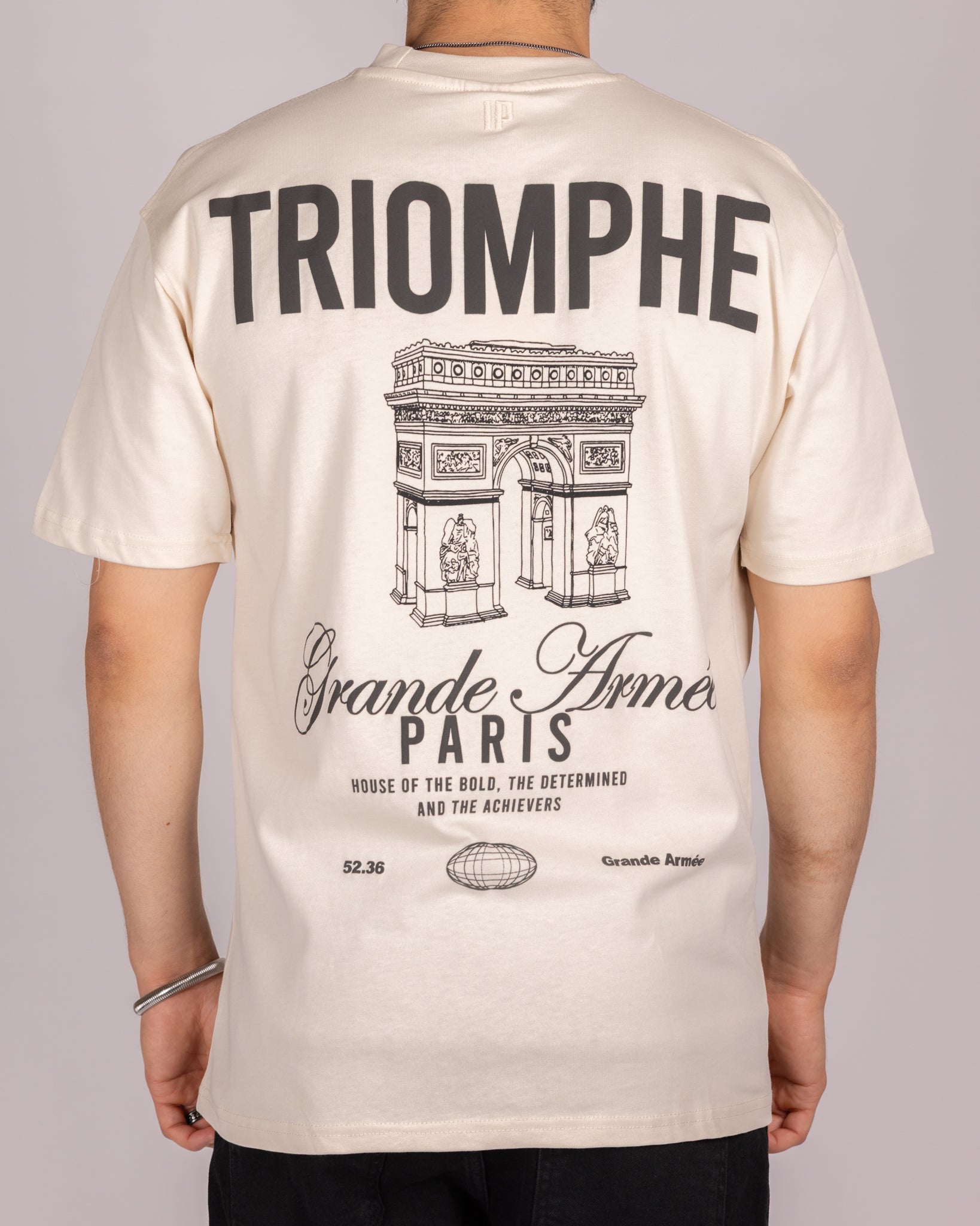 Arc de Triomphe Back Print Graphic T-Shirt