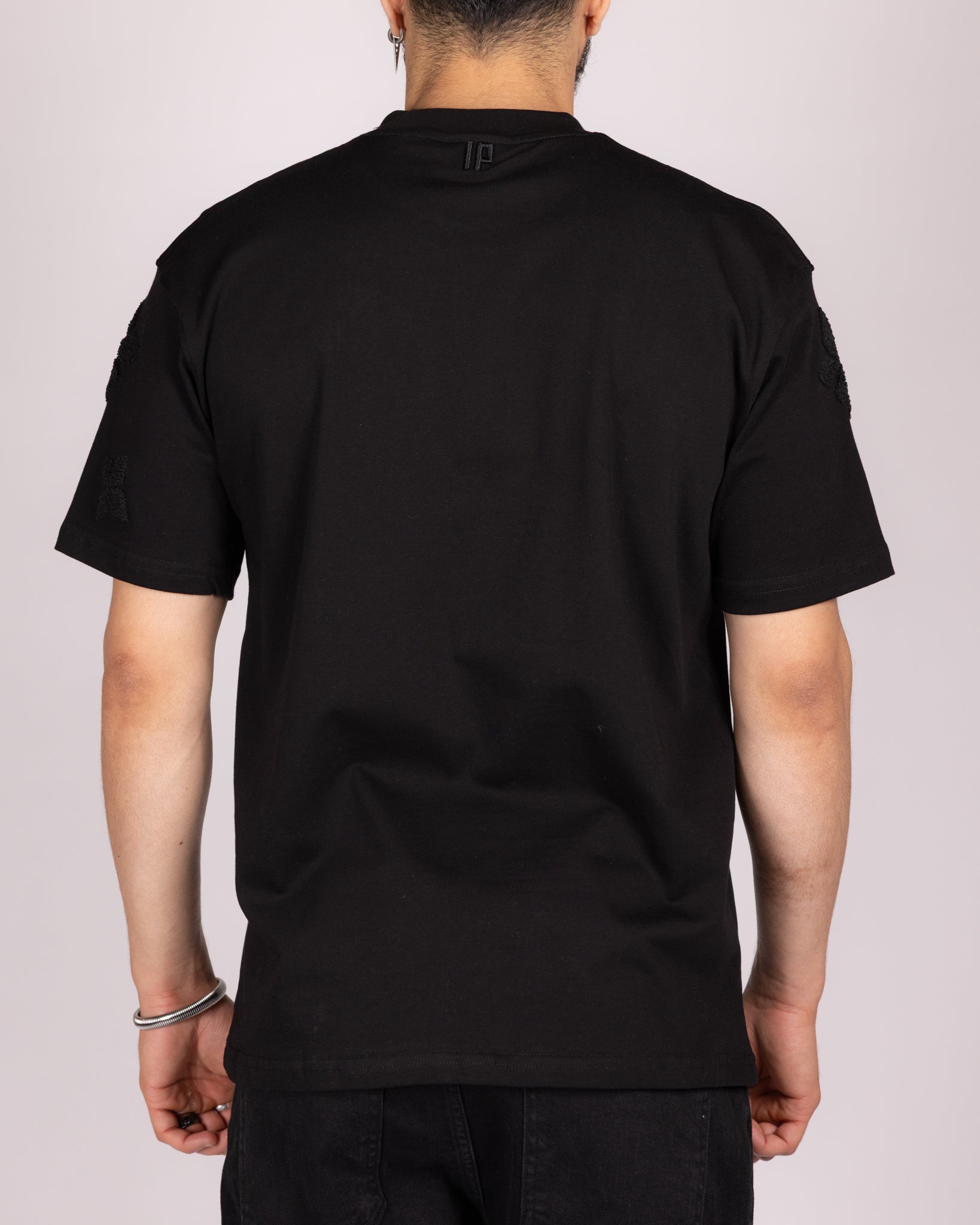 Oversized Embroidered Motifs T-Shirt